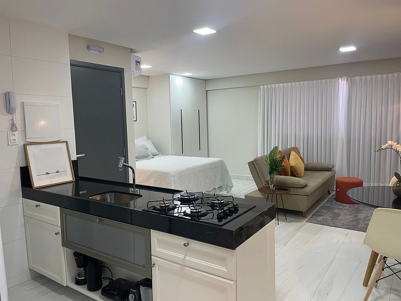 510 - Loft Luxuoso no Cabo Branco